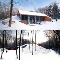 glass front